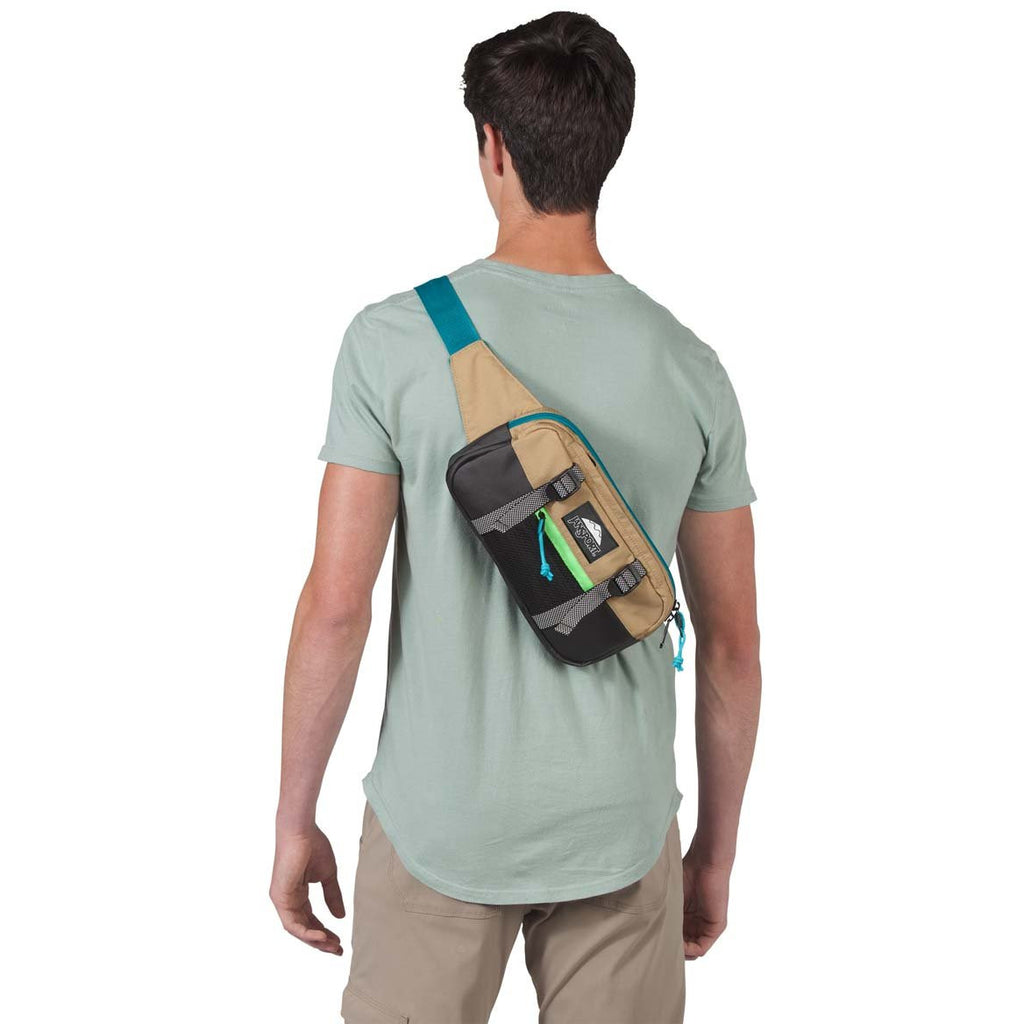 JanSport Way Out Waistpack 6R7 Field Tan Ripstop