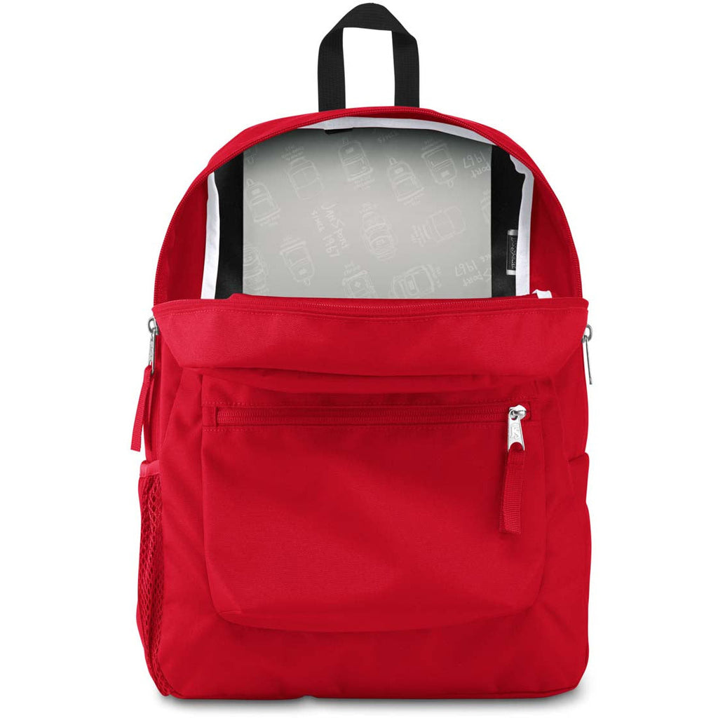 JanSport Cross Town Backpack - Red Tape