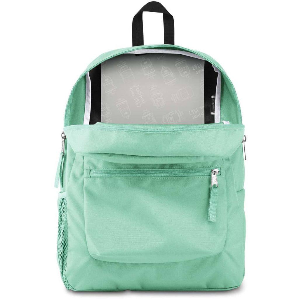 JanSport Cross Town Backpack - Mint Ship