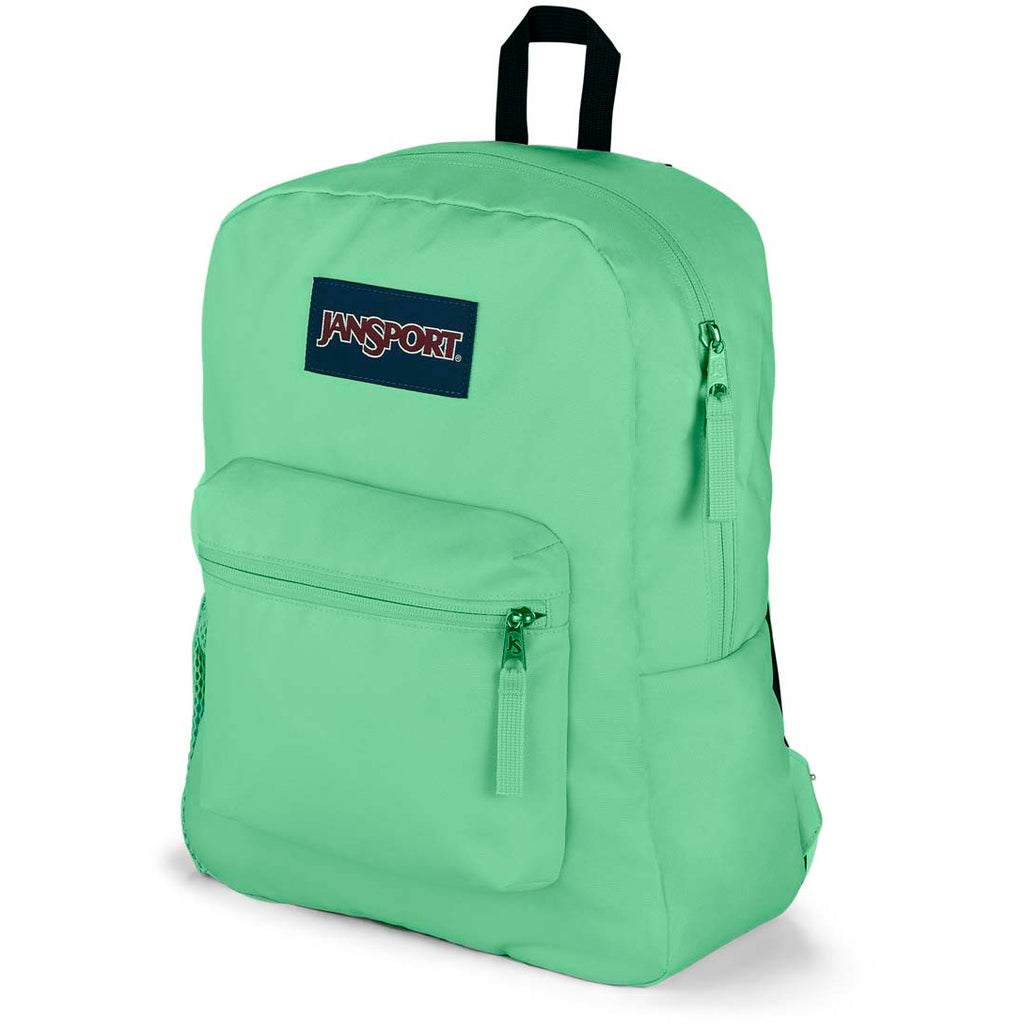JanSport Cross Town Backpack - Mint Ship