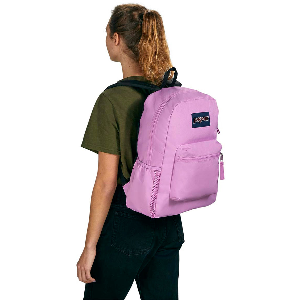 JanSport Cross Town Backpack - Purple Orchid