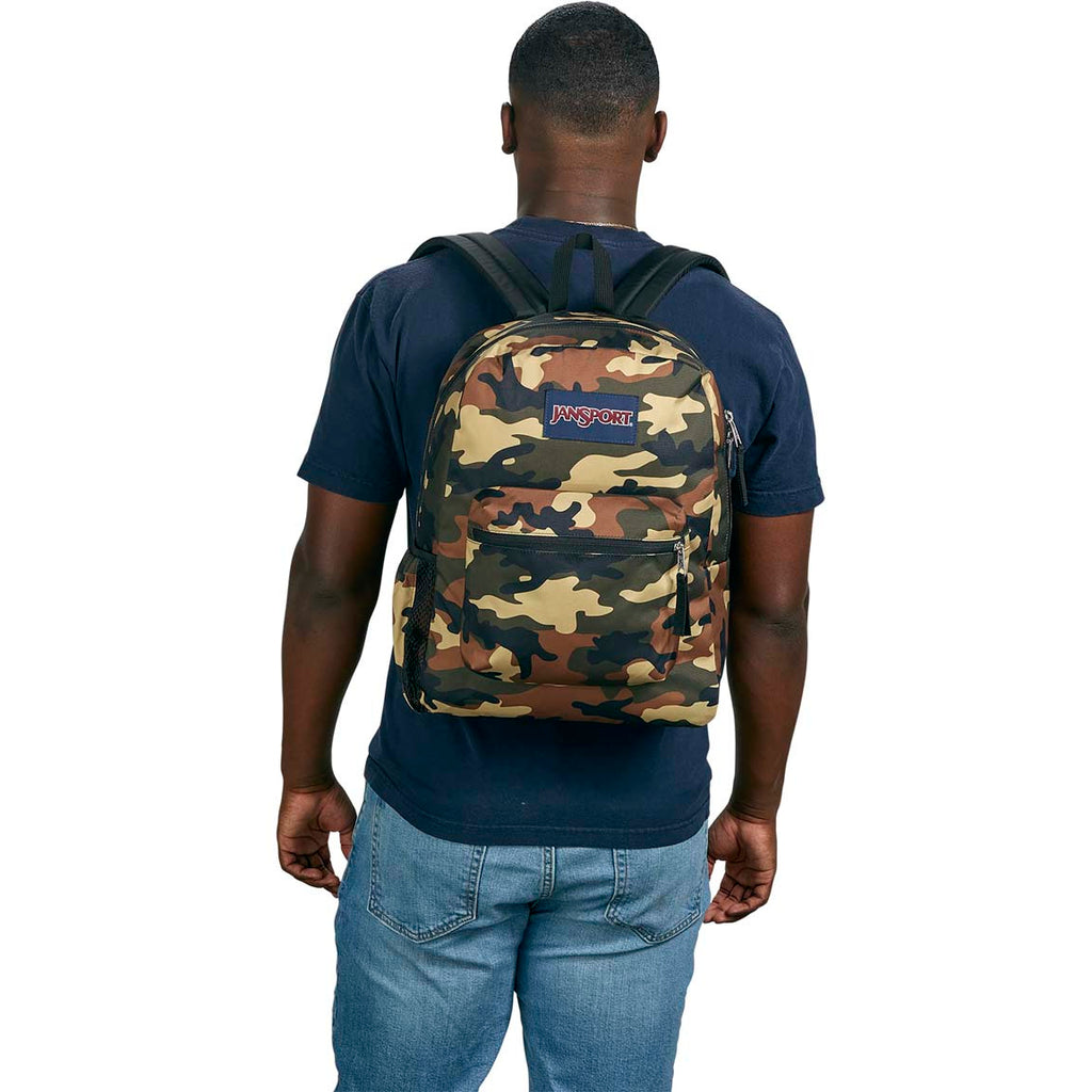 JanSport Cross Town Backpack - Buckshot Camo