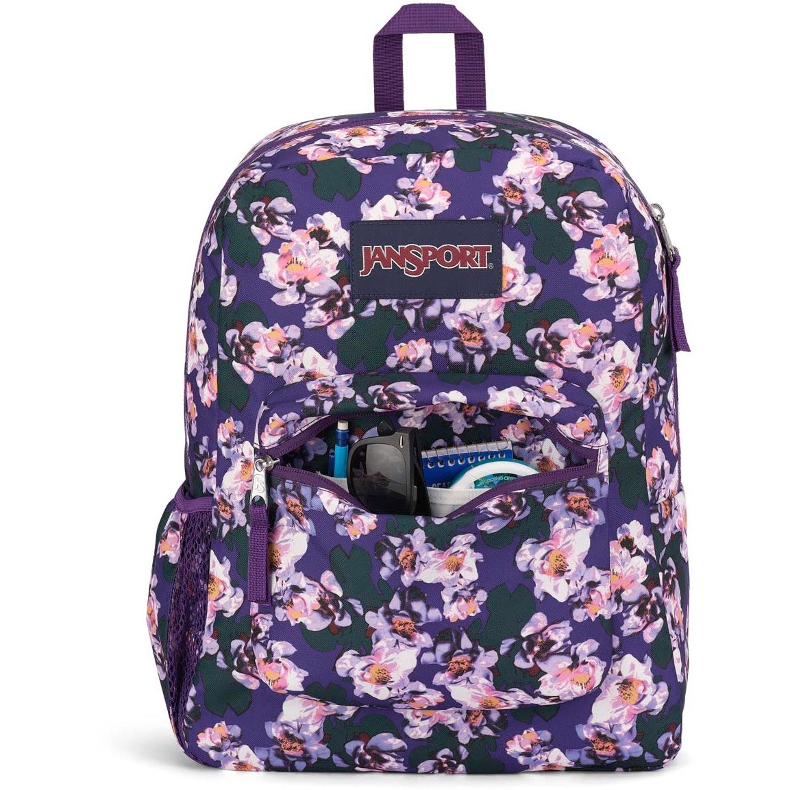 JanSport Cross Town Backpack - Purple Petals