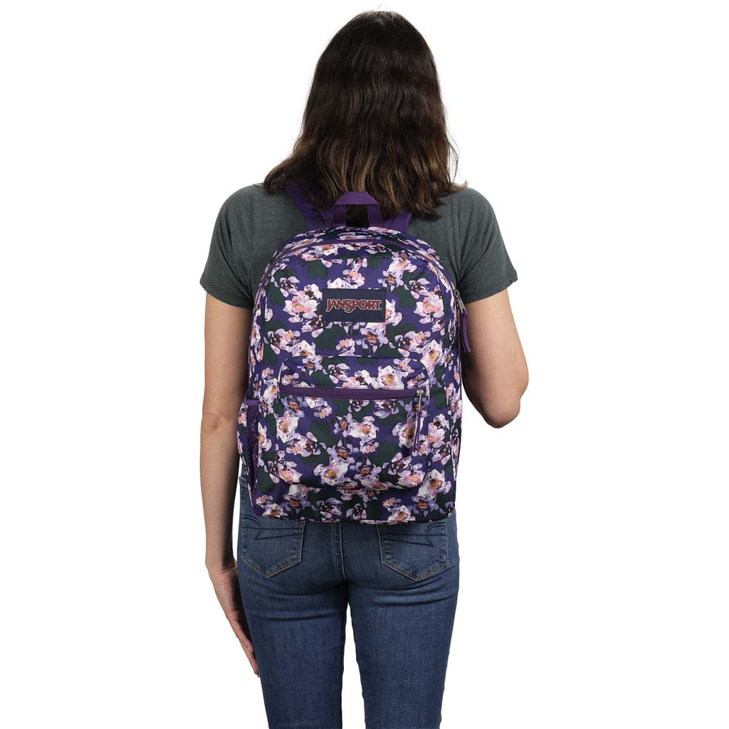 JanSport Cross Town Backpack - Purple Petals