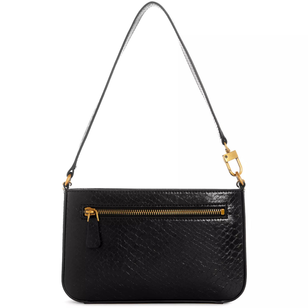 GUESS Katey Exotic Mini Top Zip Shoulder Bag