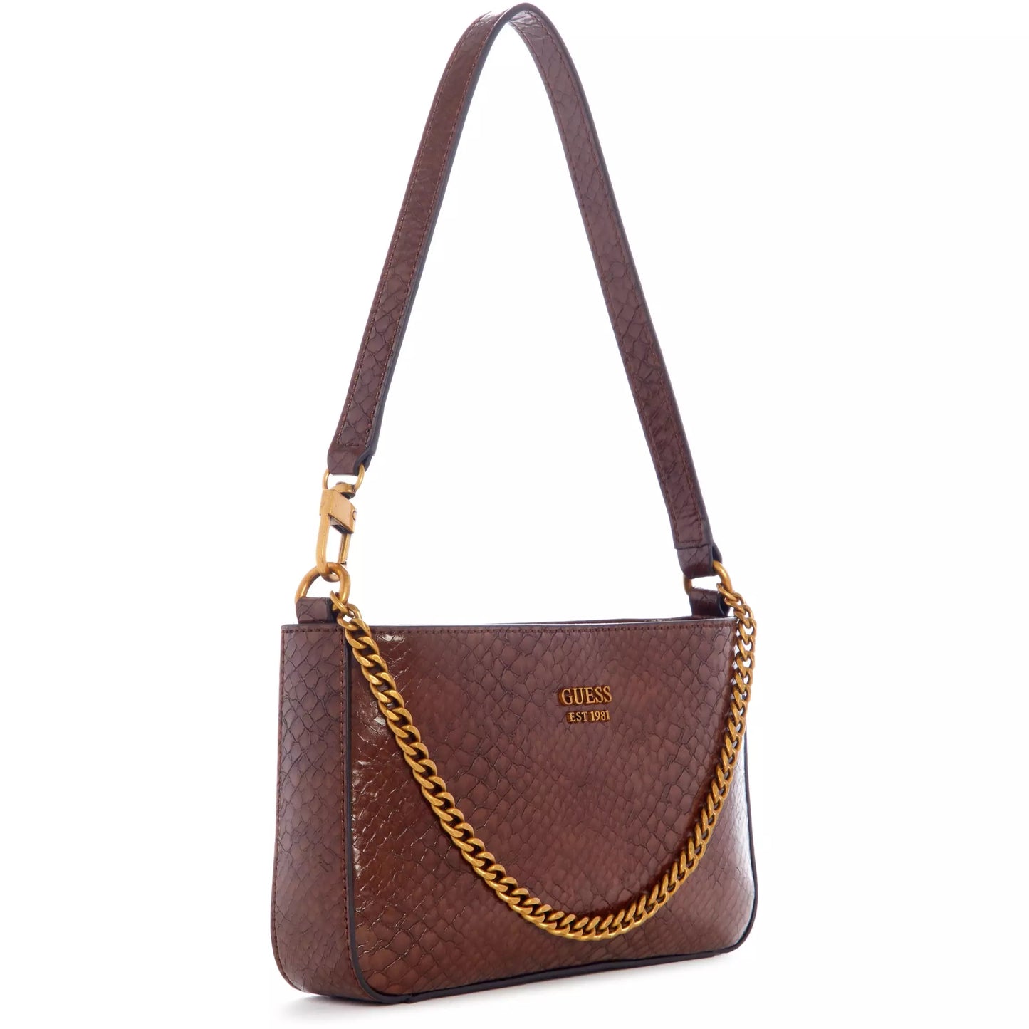 GUESS Katey Exotic Mini Sac à Bandoulière à Zip