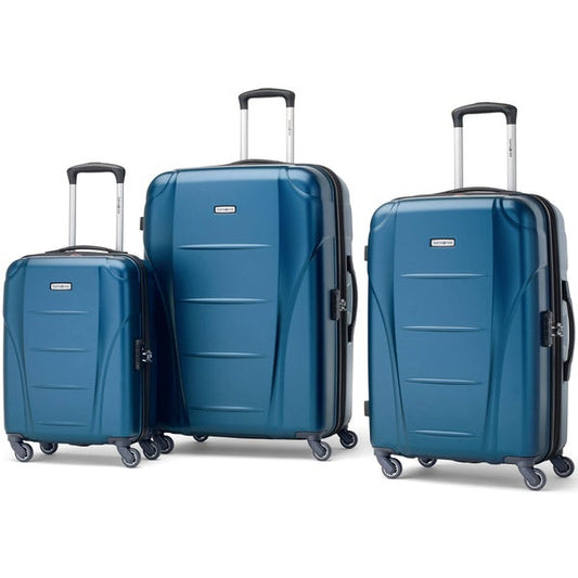 Samsonite Winfield NXT 3 Piece Spinner Expandable Luggage Set - Blue