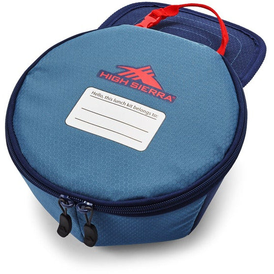 High Sierra Baseball Hat Lunch Kit - Graphite Blue/True Navy