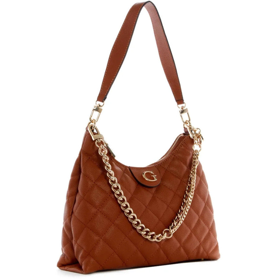 GUESS Gillian Quilted Hobo Bag