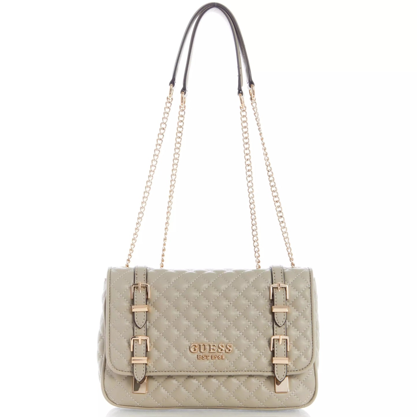 Guess elliana quilted convertible top crossbody