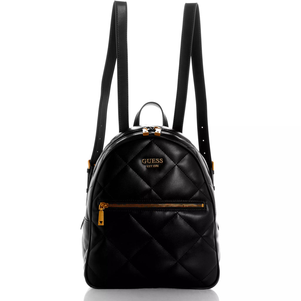 GUESS Vikky Quilt Backpack - Black