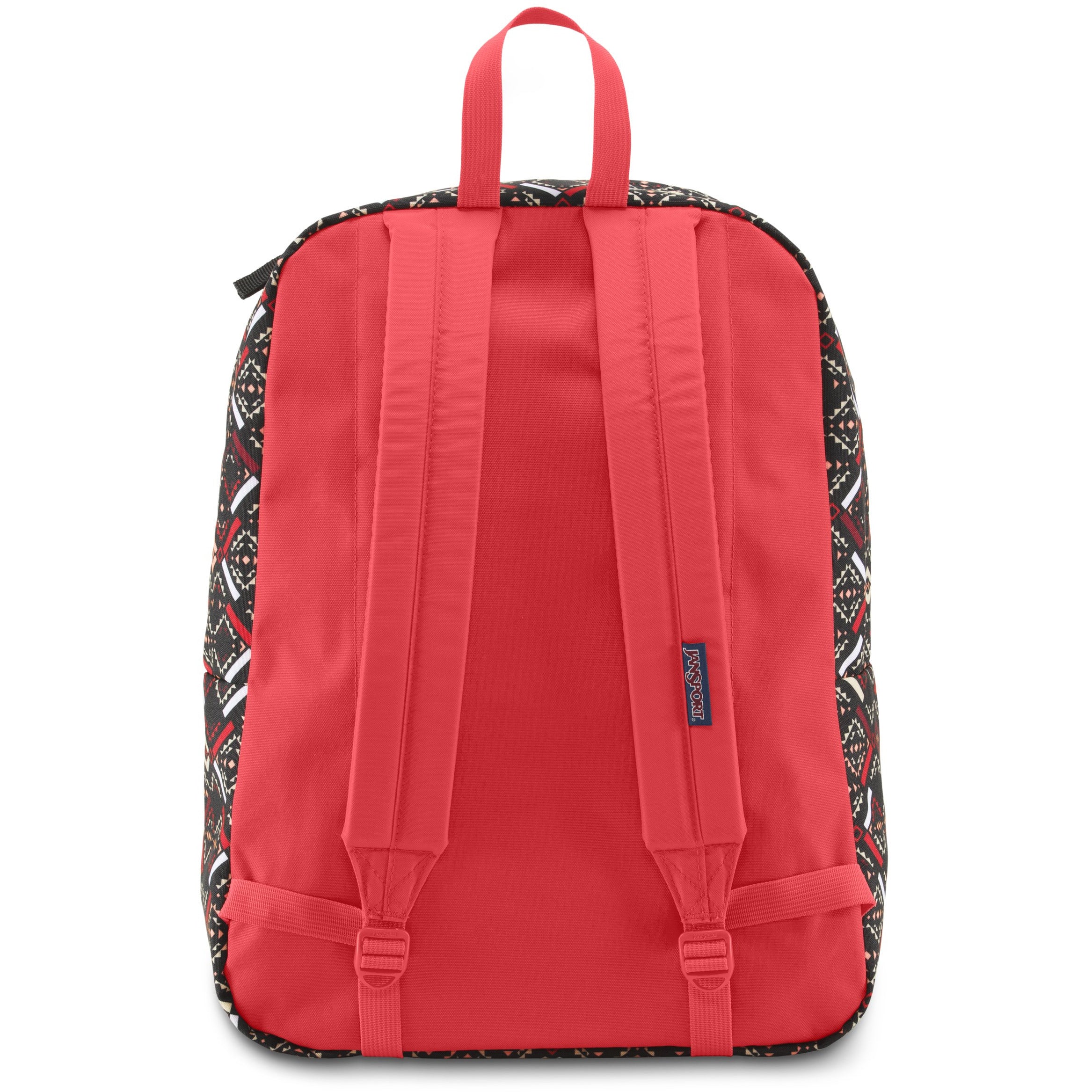 JanSport SuperBreak Backpack - Coral Dusk Tribal Mosaic