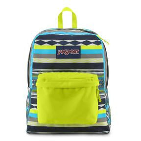 JanSport SuperBreak Backpack - Navy Super Stripe