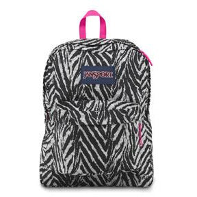 JanSport SuperBreak Backpack - Grey Tar Wild At Heart