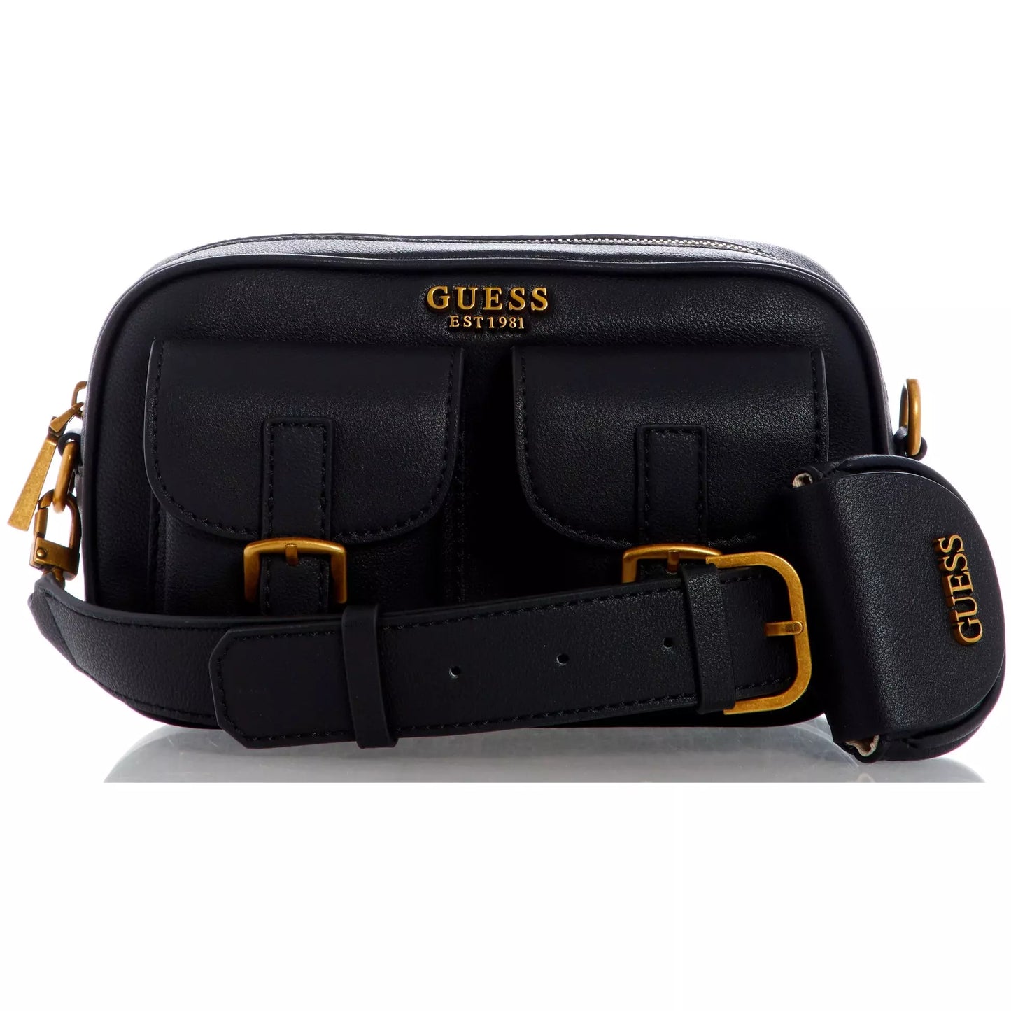 GUESS No Limit Crossbody Sling - Black