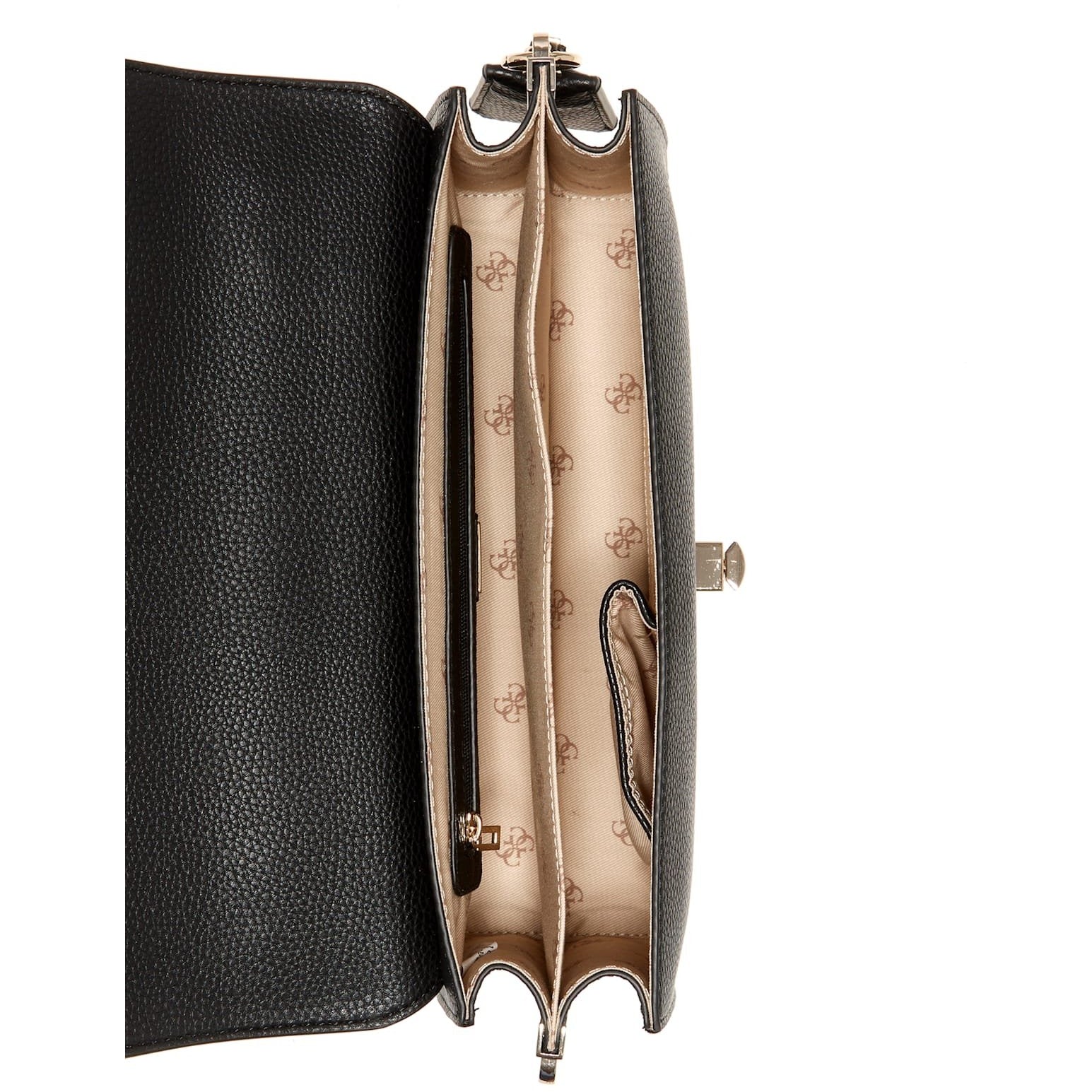 GUESS Albury Top-Handle Flap Bag