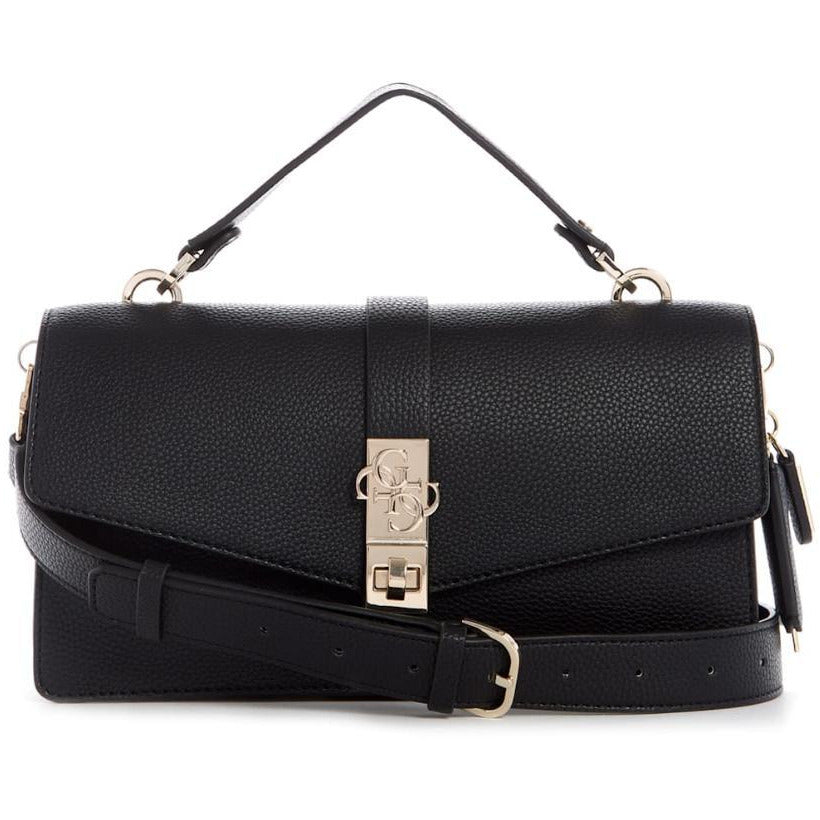 GUESS Albury Top-Handle Flap Bag