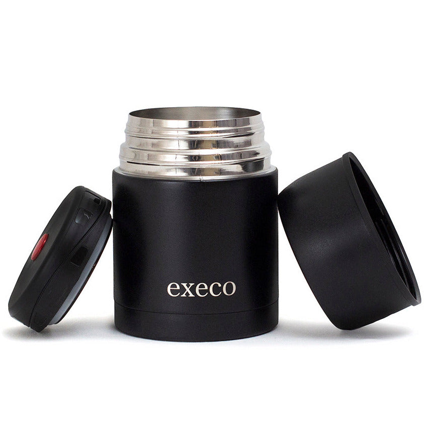 Execo Isothermal Container 600ML - Black Matt