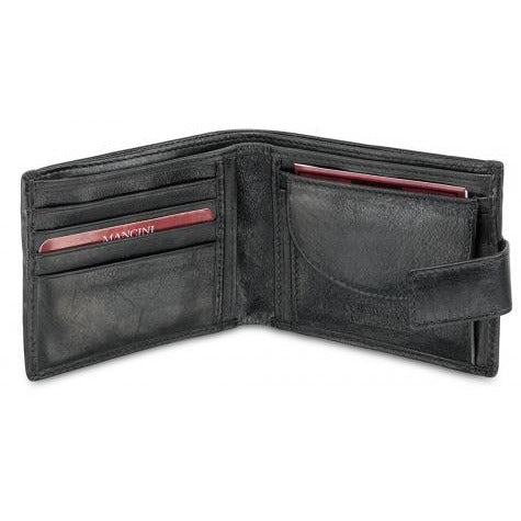 Mancini EQUESTRIAN-2 Portefeuille pour hommes avec poche à pièces