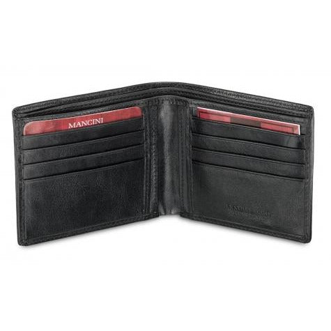 Mancini EQUESTRIAN-2 Men’s Classic Billfold Wallet